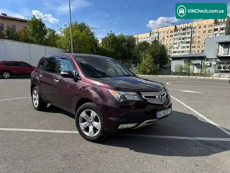Acura MDX 2007, фото з оголошення 1 з 20, VIN 2HNYD28827H534226