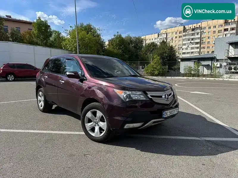 Acura MDX 2007, фото з оголошення 2 з 20, VIN 2HNYD28827H534226