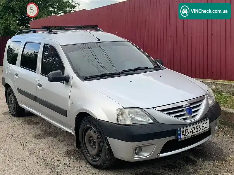 Dacia Logan 2008, фото з оголошення 1 з 5, VIN UU1KSDAD539231978