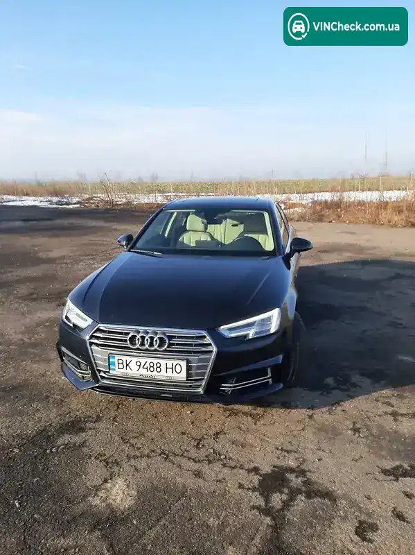 Audi A4 2018, фото з оголошення 2 з 20, VIN WAUENAF43JA110900