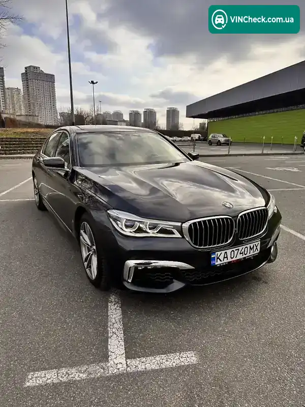 BMW 7 Series 2018, фото з оголошення 2 з 21, VIN WBA7E4C55KGV70176