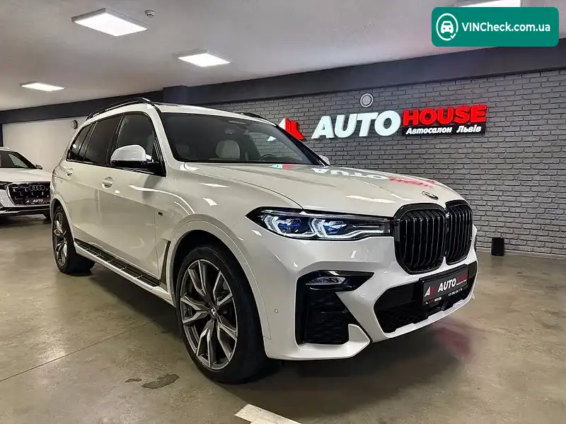 BMW X7 2022, фото з оголошення 1 з 20, VIN WBACX610009K92624