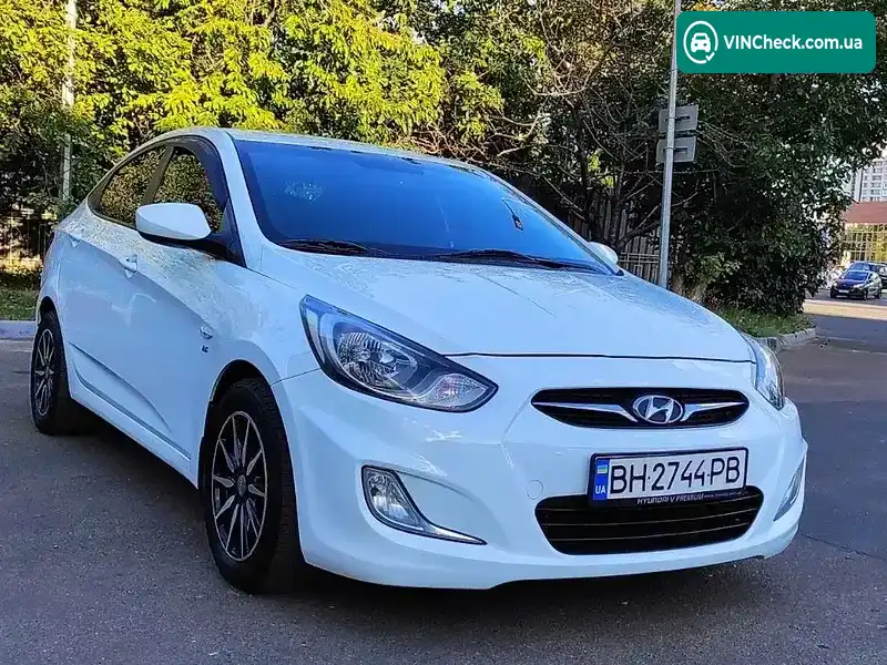 Hyundai Accent 2012, фото з оголошення 2 з 20, VIN Z94CU41DBCR163900