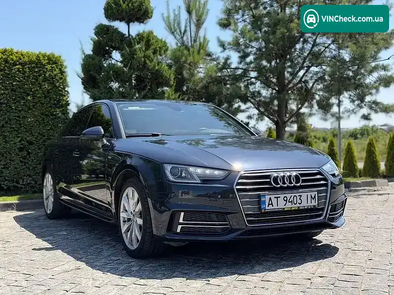 Audi A4 2018, фото з оголошення 1 з 10, VIN WAUKMAF47JN011382
