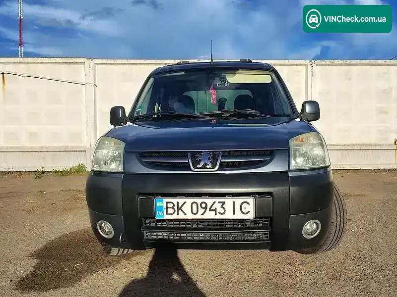 Peugeot Partner 2006, фото з оголошення 1 з 11, VIN VF3GJNFUC95202994