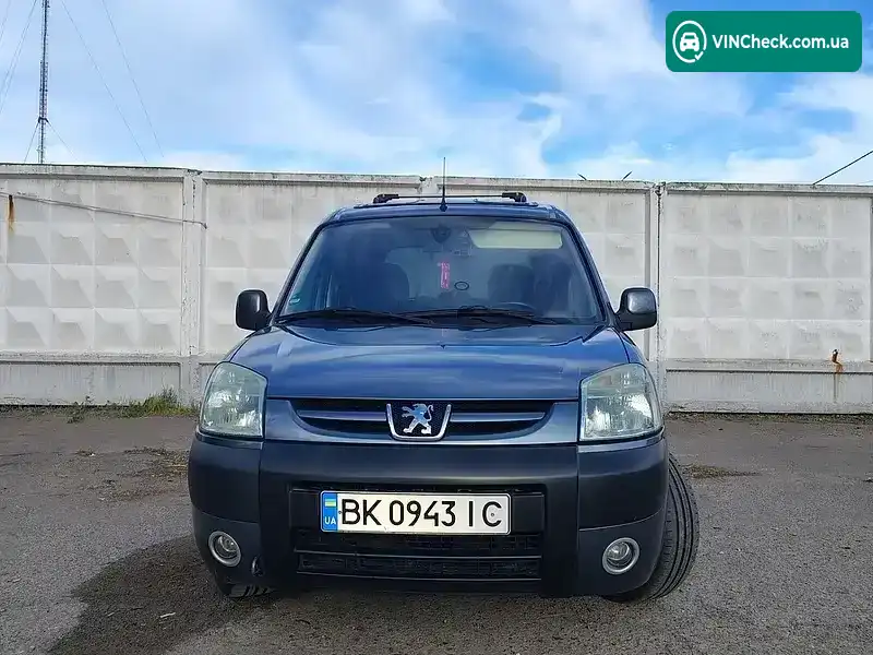 Peugeot Partner 2006, фото з оголошення 2 з 11, VIN VF3GJNFUC95202994