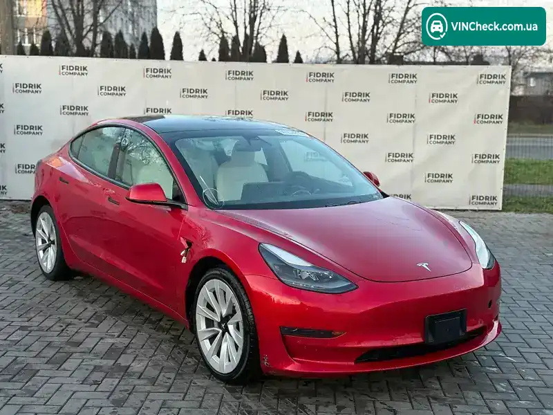 Tesla Model 3 2021, фото з оголошення 1 з 21, VIN 5YJ3E1EA1MF936481