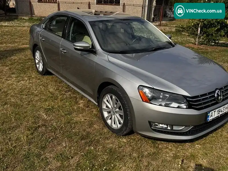 Volkswagen Passat 2013, фото з оголошення 2 з 14, VIN 1VWCN7A37DC080544