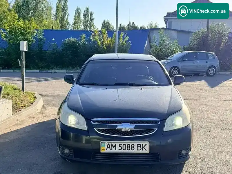 Chevrolet Epica 2007, фото з оголошення 2 з 7, VIN KL1LA69LE7B091739