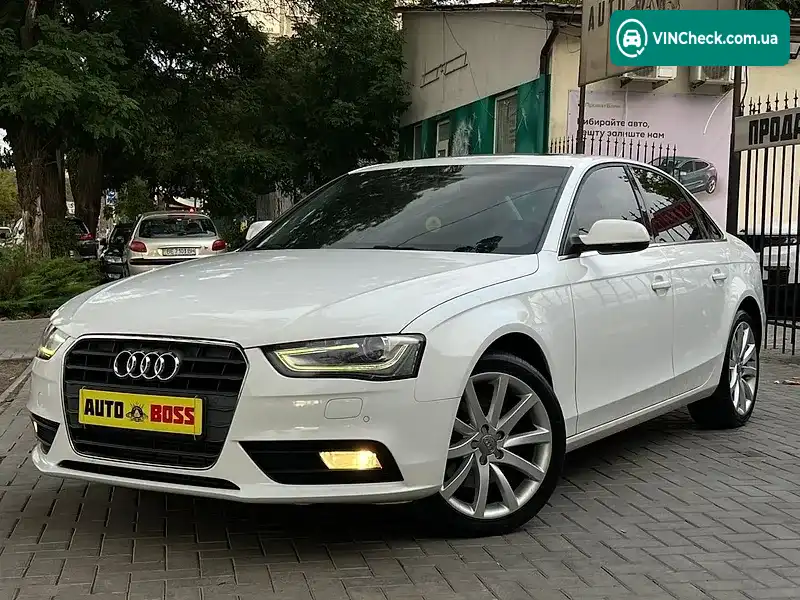 Audi A4 2013, фото з оголошення 1 з 20, VIN WAUZZZ8K5EA092230
