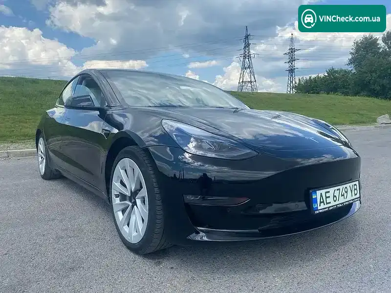 Tesla Model 3 2020, фото з оголошення 2 з 9, VIN 5YJ3E1EA5MF849909