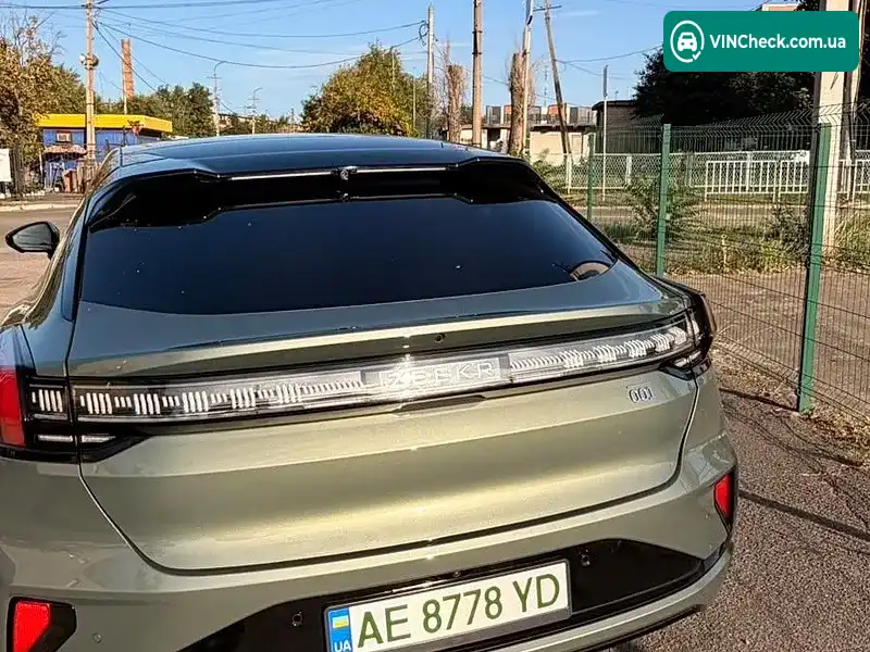 Zeekr 001 2024, фото з оголошення 2 з 14, VIN L6T79ZCE1RP109475