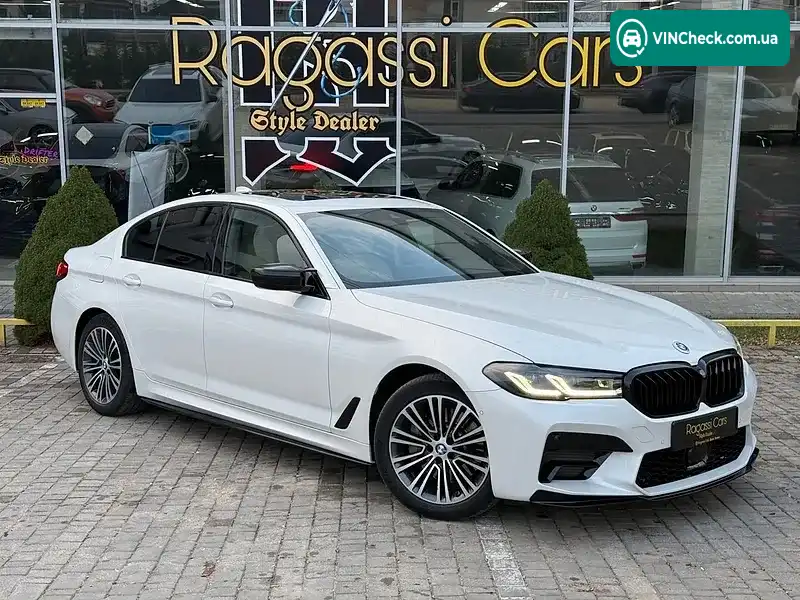 BMW 5 Series 2021, фото з оголошення 1 з 19, VIN WBA13BJ01MWX14094