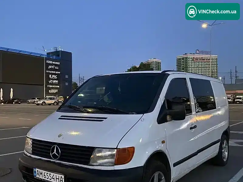 Mercedes-Benz Vito 1998, фото з оголошення 1 з 8, VIN VSA63806413112692