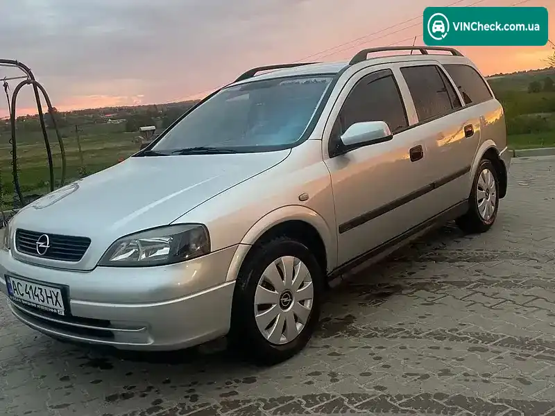 Opel Astra 2001, фото з оголошення 1 з 10, VIN W0L0TGF3512232879