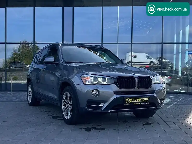 BMW X3 2017, фото з оголошення 1 з 20, VIN 5UXWX7C38H0U44273