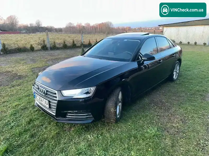 Audi A4 2017, фото з оголошення 1 з 8, VIN WAUANAF45HN069039