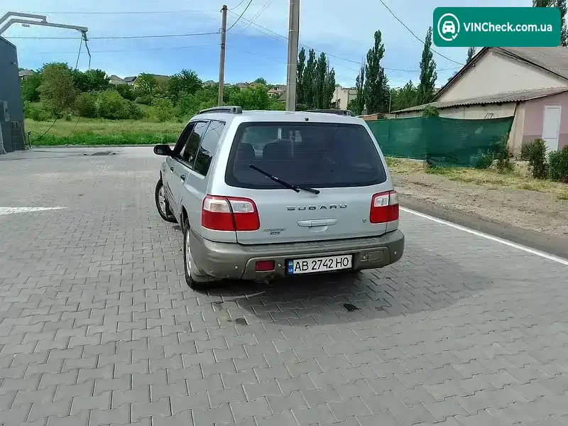 Subaru Forester 2002, фото з оголошення 2 з 6, VIN JF1SF5LR52G095746