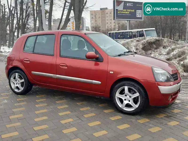 Renault Clio 2004, фото з оголошення 2 з 17, VIN VF1BB2T0532393974