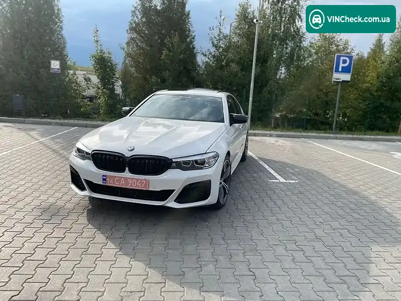 BMW 5 Series 2018, фото з оголошення 2 з 20, VIN WBAJA9C56JB253355