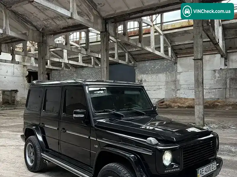 Mercedes-Benz G-Class 2002, фото з оголошення 1 з 20, VIN WDB4632481X136291