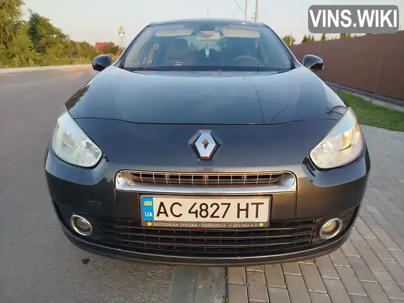 Renault Fluence 2011, фото з оголошення 2 з 18, VIN VF1LZB10546056191
