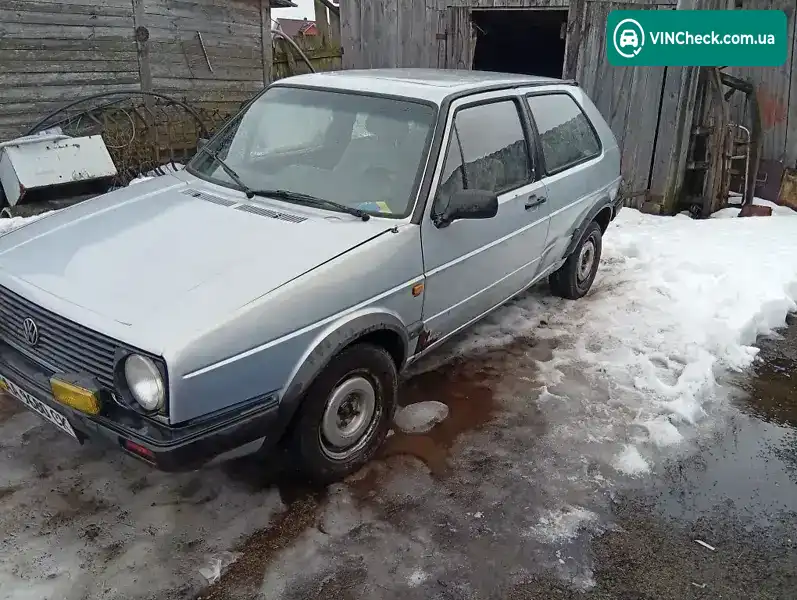 Volkswagen Golf 1986, фото з оголошення 2 з 5, VIN WVWZZZ19ZGW136477