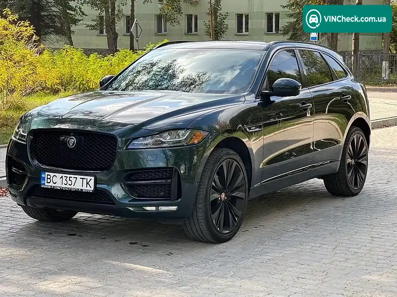 Jaguar F-Pace 2016, фото з оголошення 1 з 20, VIN SADCL2BNXHA490658