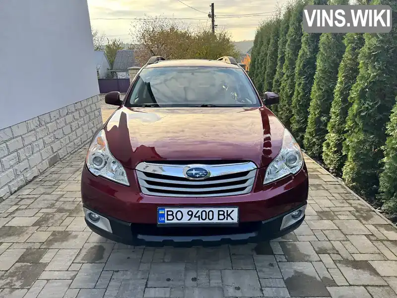 Subaru Outback 2012, фото з оголошення 1 з 21, VIN 4S4BRBGCXC3268434