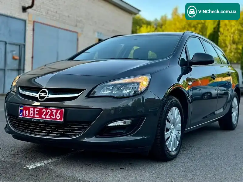 Opel Astra 2014, фото з оголошення 1 з 20, VIN W0LPD8E60F8017839