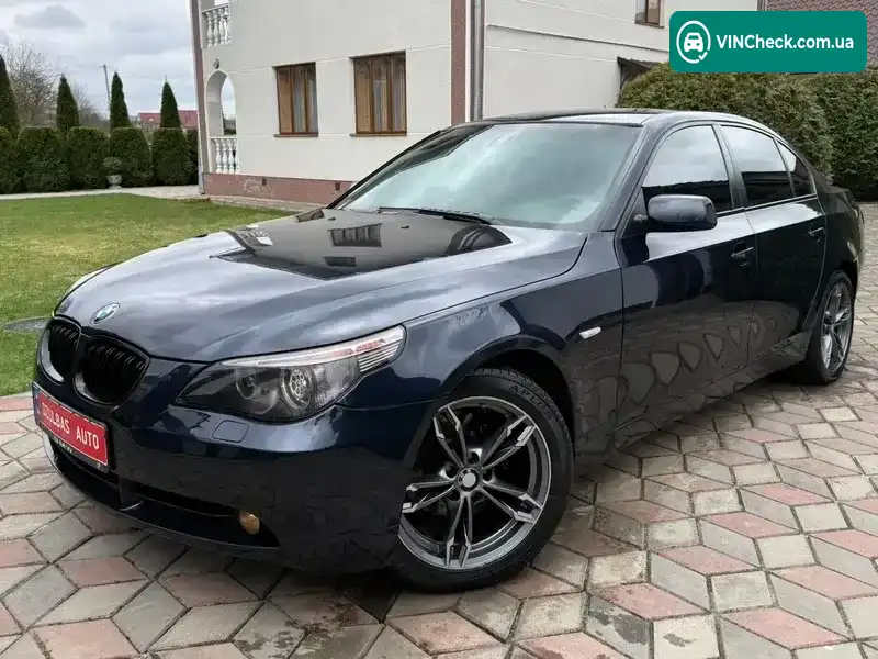 BMW 5 Series 2005, фото з оголошення 1 з 21, VIN WBANR71040CR00673
