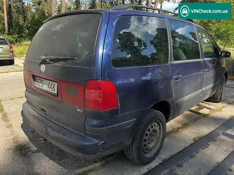 Volkswagen Sharan 2001, фото з оголошення 2 з 9, VIN WVWZZZ7MZ2V032230