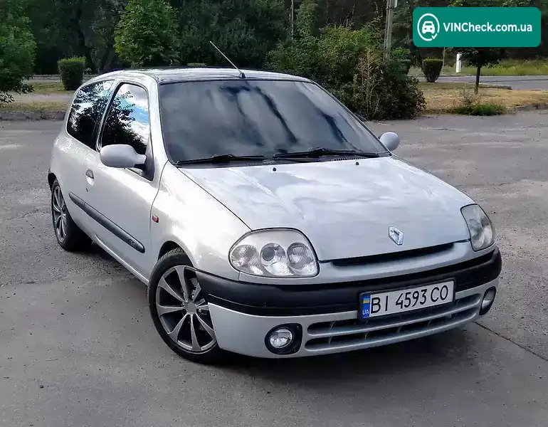Renault Clio 2000, фото з оголошення 1 з 19, VIN VF1CB0U0F22325977