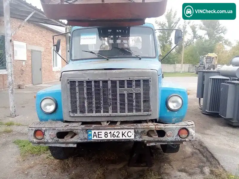 ГАЗ 3307 1993, фото з оголошення 1 з 5, VIN XTH330700P1483327