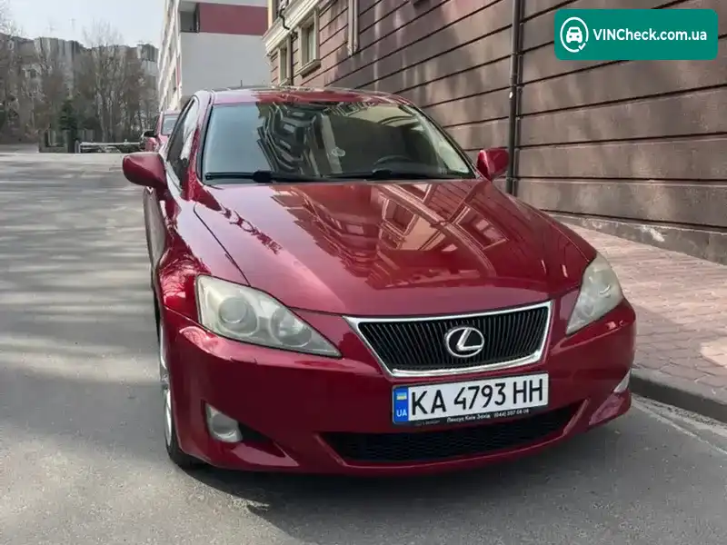 Lexus IS 2007, фото з оголошення 1 з 21, VIN JTHCK262172018256
