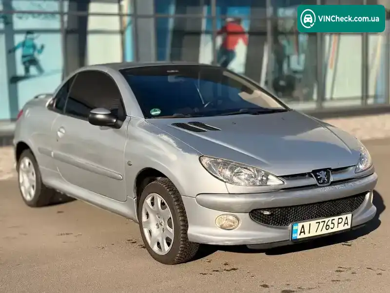 Peugeot 206 2003, фото з оголошення 1 з 17, VIN VF32DNFUF43323598