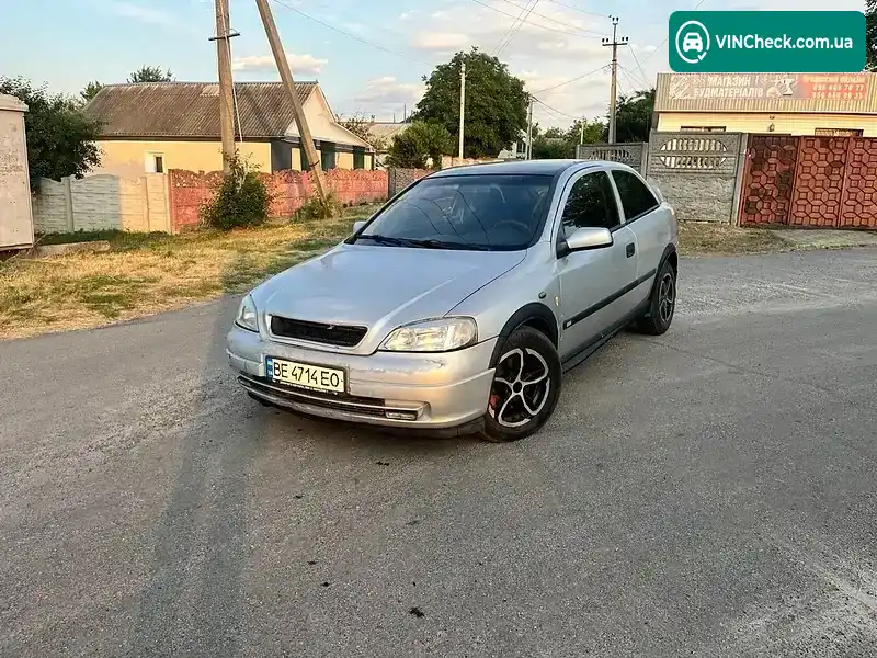 Opel Astra 2002, фото з оголошення 1 з 11, VIN W0L0TGF0825200135