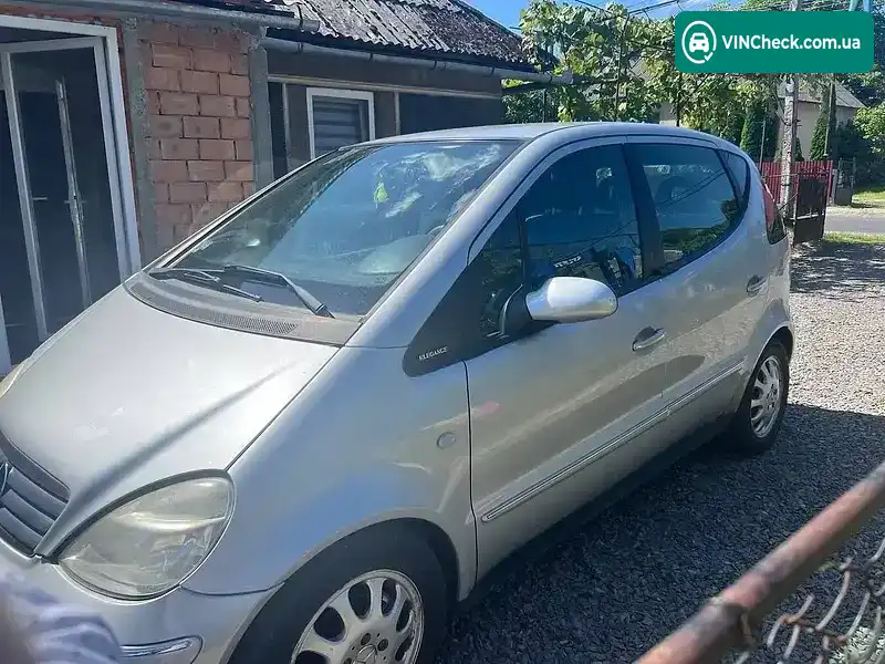 Mercedes-Benz A-Class 2001, фото з оголошення 1 з 5, VIN WDB1681091J710757