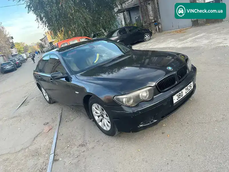 BMW 7 Series 2004, фото з оголошення 1 з 6, VIN WBAGM21030DR57726