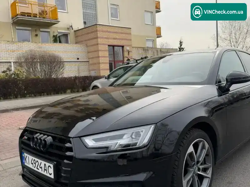 Audi A4 2019, фото з оголошення 2 з 21, VIN WAUGMAF48KN017232