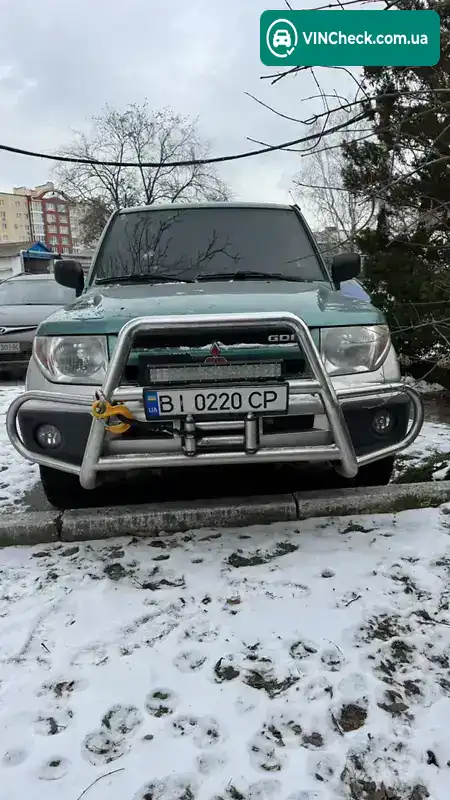 Mitsubishi Pajero Pinin 2001, фото з оголошення 1 з 16, VIN JMP0RH77W1X008635
