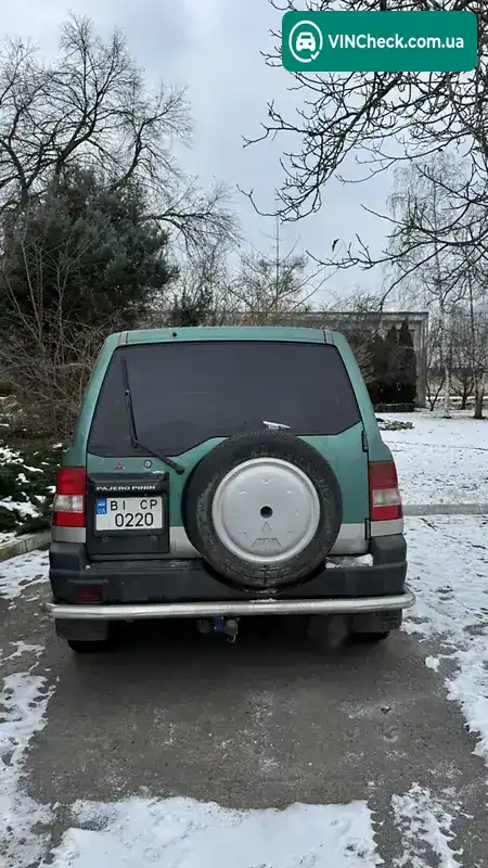Mitsubishi Pajero Pinin 2001, фото з оголошення 2 з 16, VIN JMP0RH77W1X008635
