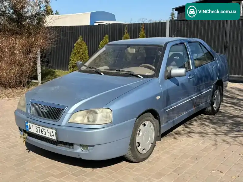 Chery Amulet 2006, фото з оголошення 1 з 20, VIN Y6DDA11A56D207955