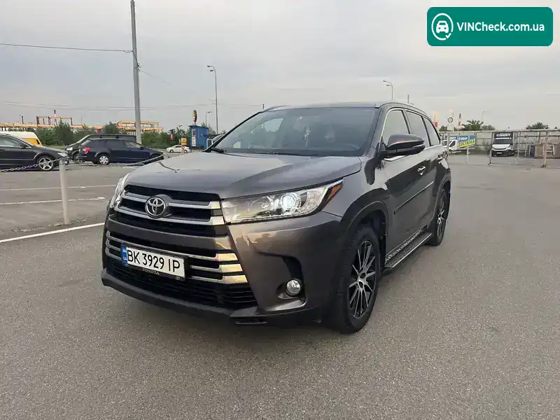 Toyota Highlander 2017, фото з оголошення 1 з 21, VIN 5TDDZRFH80S407599
