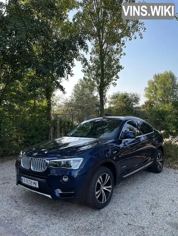 BMW X4 2016, фото з оголошення 1 з 21, VIN WBAXX110500T27649
