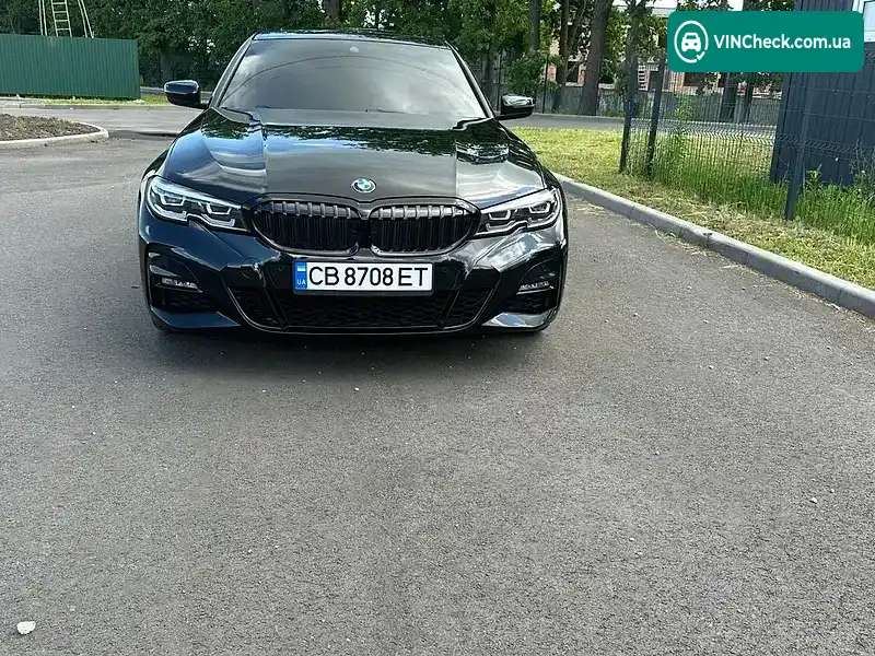 BMW 3 Series 2021, фото з оголошення 2 з 18, VIN 3MW5R1J09M8B95086