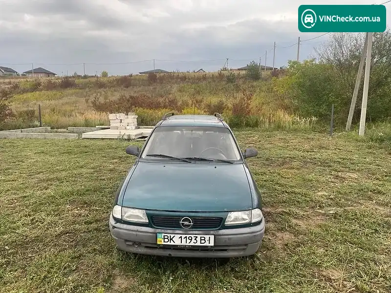 Opel Astra 1995, фото з оголошення 1 з 20, VIN W0L000051S8111730