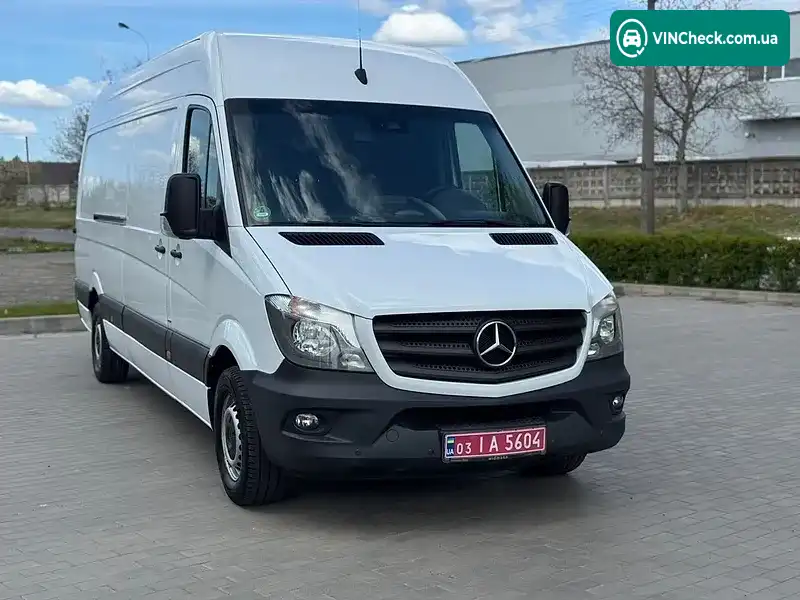 Mercedes-Benz Sprinter 2016, фото з оголошення 1 з 20, VIN WDB9066351P254690