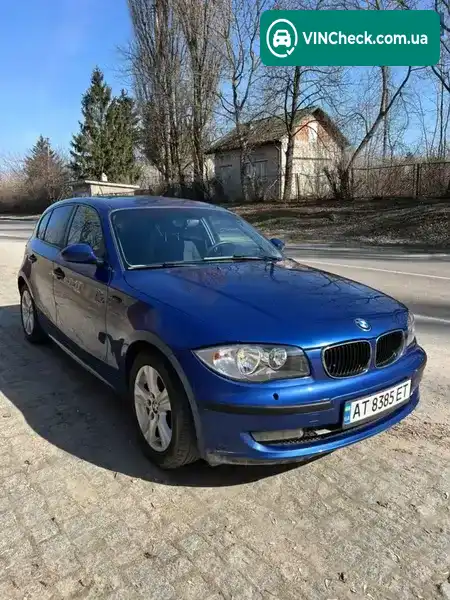 BMW 1 Series 2008, фото з оголошення 1 з 10, VIN WBAUE31020E181850