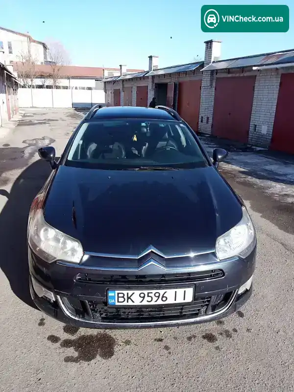 Citroen C5 2008, фото з оголошення 1 з 21, VIN VF7RW9HZC54014392